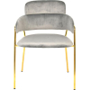 Стул Stool Group Полли Velvet Grey серый 108415