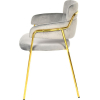 Стул Stool Group Полли Velvet Grey серый 108415