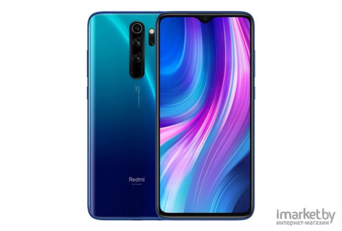 Мобильный телефон Xiaomi Redmi note 8 Pro 6GB/128GB M1906G7G Blue [25980]