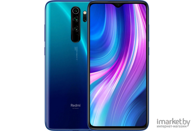 Мобильный телефон Xiaomi Redmi note 8 Pro 6GB/128GB M1906G7G Blue [25980]