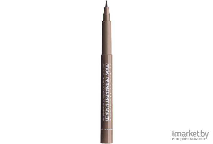 Фломастер для бровей Relouis Brow Permanent Marker тон 02 Brown