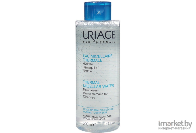 Мицеллярная вода Uriage Для нормальной и сухой кожи 250мл