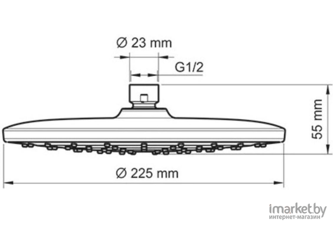 Душевая лейка Wasserkraft A077