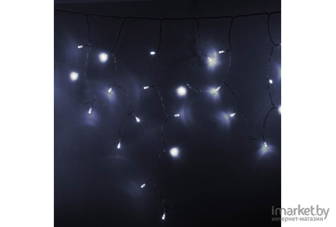 Новогодняя гирлянда Neon-night Айсикл 2.4x0.6m 88 LED White [255-055]