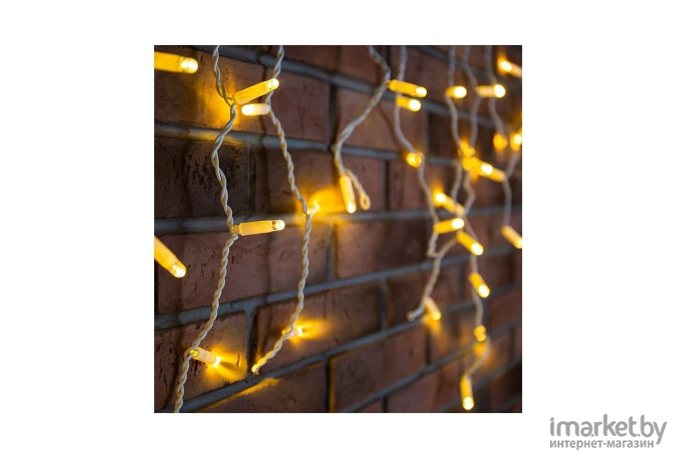 Новогодняя гирлянда Neon-night Айсикл 2.4x0.6m 88 LED White [255-032]