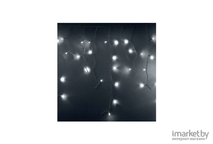 Новогодняя гирлянда Neon-night Айсикл 2.4x0.6m 88 LED White [255-032]