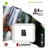 Карта памяти Kingston microSDHC 64GB microSDXC Class10 Class10 UHS-I Canvas Select up 100MB/s [SDCS2/64GBSP]