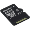 Карта памяти Kingston microSDHC 64GB microSDXC Class10 Class10 UHS-I Canvas Select up 100MB/s [SDCS2/64GBSP]