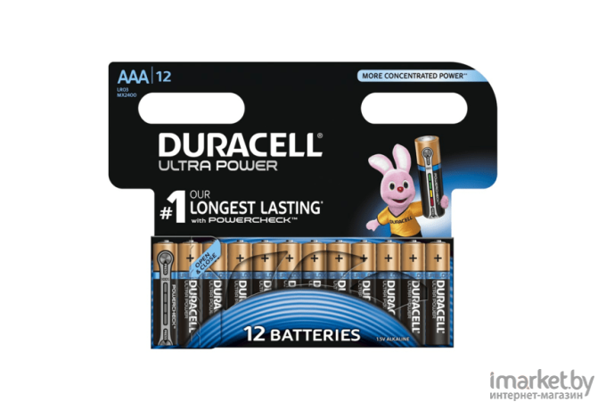 Батарейка DURACELL LR03/MX2400 12BP