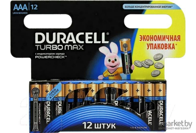 Батарейка DURACELL LR03/MX2400 12BP