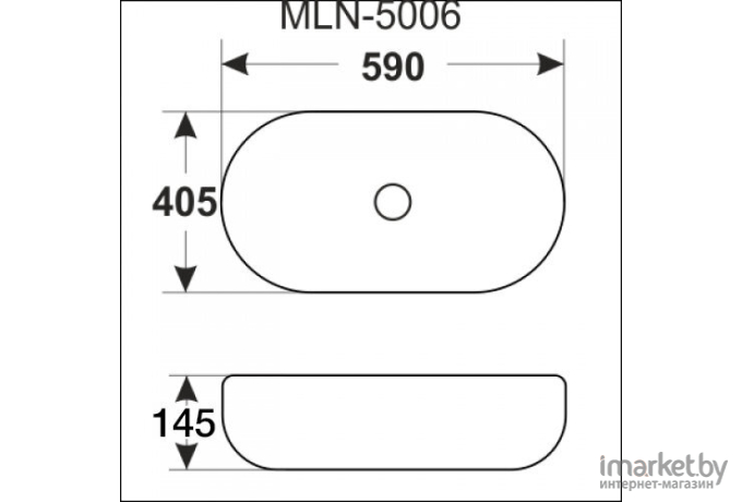 Умывальник Melana MLN-5006