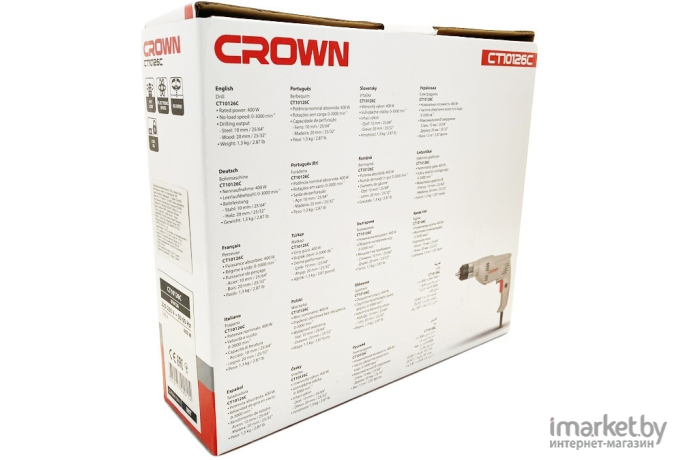 Электродрель Crown CT10126C