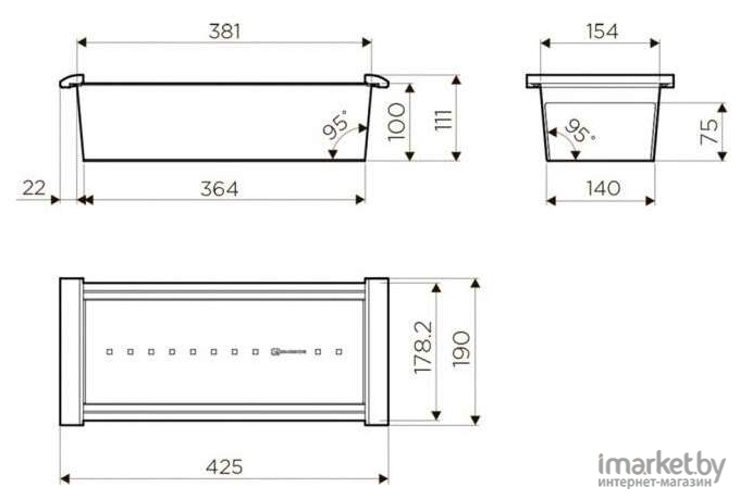 Коландер для мойки Omoikiri СО-02-PVD-LG нерж/светлое золото [4999003]