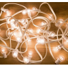 Новогодняя гирлянда Neon-night Galaxy Bulb String 10 м теплый белый провод белый [331-306]