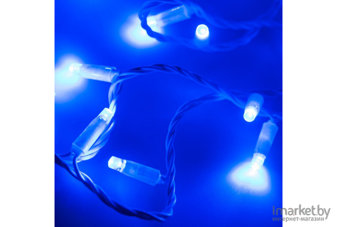 Светодиодная нить ARdecoled ARD-STRING-CLASSIC-10000-WHITE-100LED-FLASH Blue [025818]