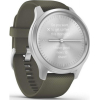 Умные часы Garmin Vivomove Style серебристый/зеленый [010-02240-21]