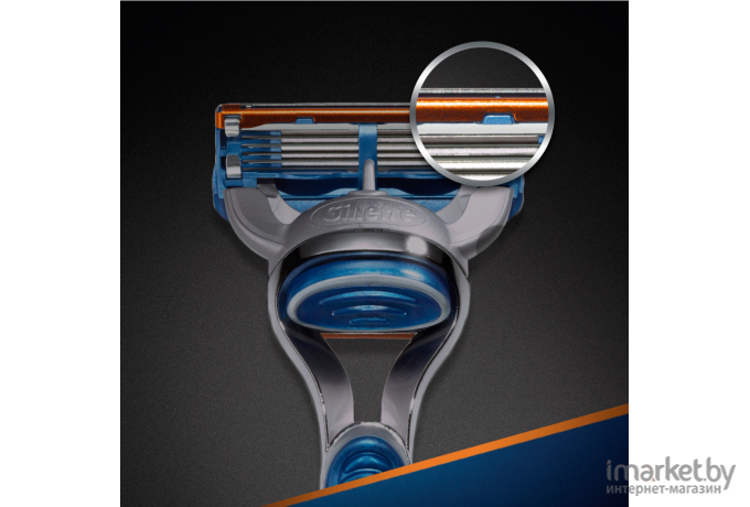 Подарочный набор Gillette Кассеты Fusion 4шт