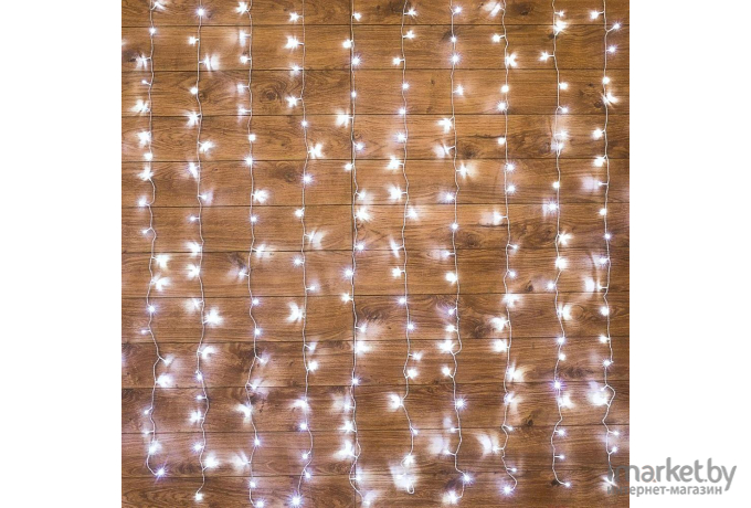 Новогодняя гирлянда Neon-night Светодиодный дождь 2х3 м белый [235-065]