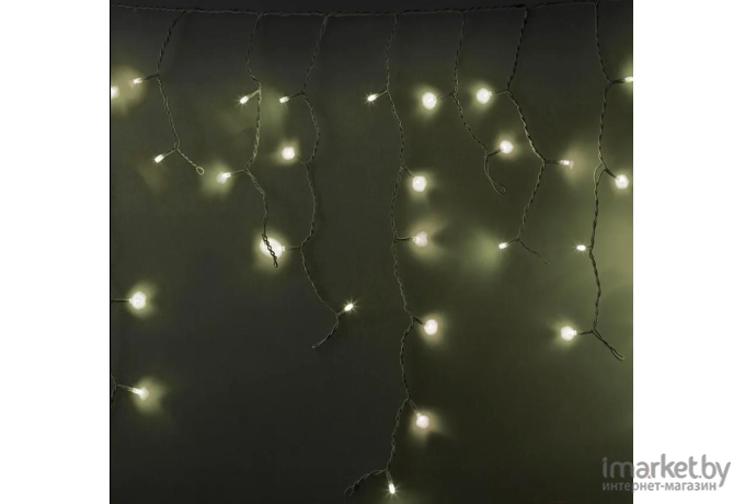 Новогодняя гирлянда Neon-night Айсикл 5.6х0.9 м 240 LED с эффектом мерцания белый [255-266]