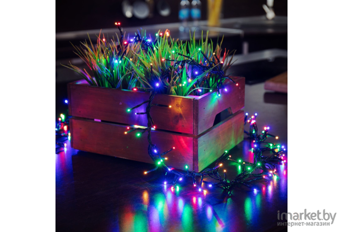 Новогодняя гирлянда Neon-night Кластер LED 3м мультиколор [303-629]