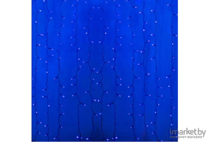 Новогодняя гирлянда Neon-night Дождь 2x0.8m 160 LED Blue [235-103]