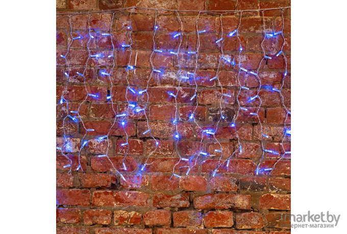 Новогодняя гирлянда Neon-night Дождь 2x0.8m 160 LED Blue [235-103]