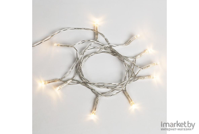 Новогодняя гирлянда Neon-night 1.5m 10 LED Warm White [303-072]