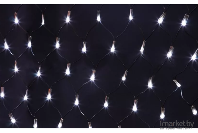 Новогодняя гирлянда Neon-night Сеть 2x0.7m 176 LED White/Blue [215-012]