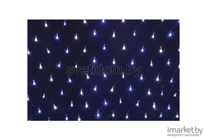 Новогодняя гирлянда Neon-night Сеть 2x0.7m 176 LED White/Blue [215-012]