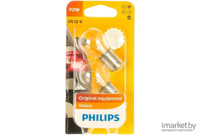 Комплект автомобильных ламп Philips 12498B2