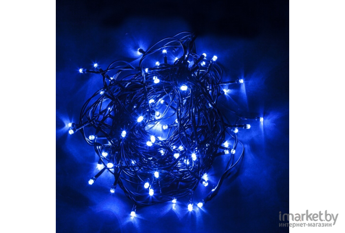 Новогодняя гирлянда Feron CL06 200 LED 20м +1.5м синий [32312]