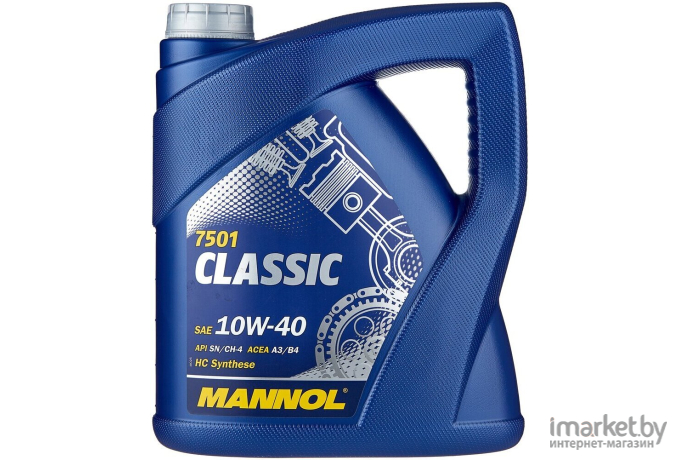 Моторное масло Mannol Classic 10W40 4л [MN7501-4]