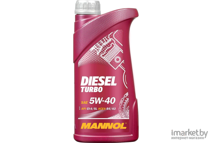 Моторное масло Mannol Diesel Turbo 5W40 CI-4/SL 1л [MN7904-1]