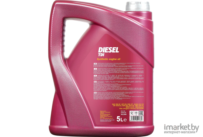 Моторное масло Mannol Diesel TDI 5W30 SM/CF 5л [MN7909-5]