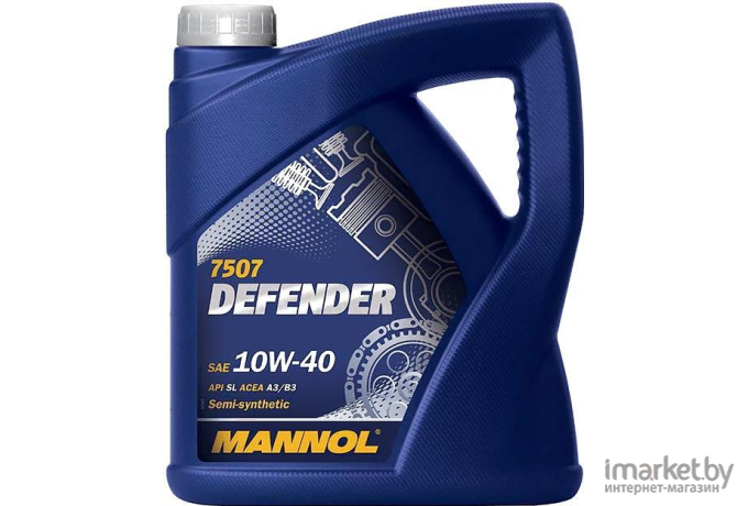 Моторное масло Mannol 10W40 SL 4л [MN7507-4]