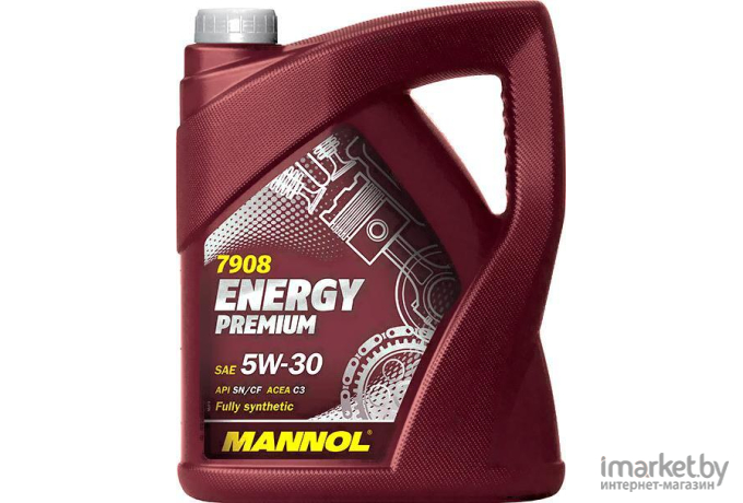 Моторное масло Mannol Energy Premium 5W30 5л [MN7908-5]