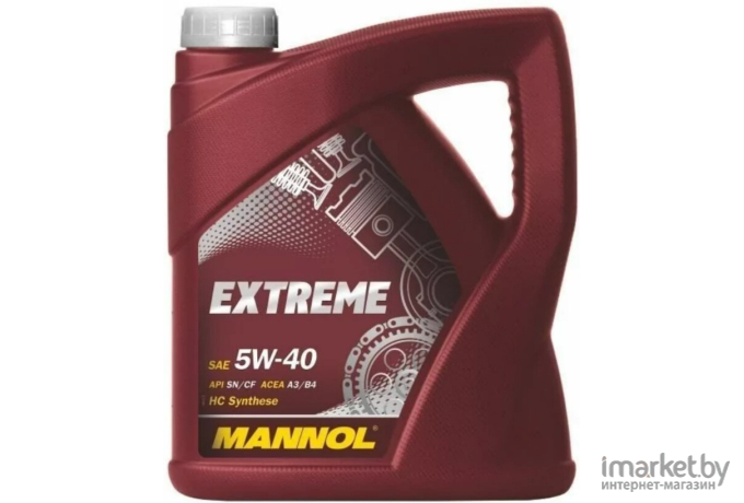 Моторное масло Mannol Extreme 5W40 SN/CF 4л [MN7915-4]