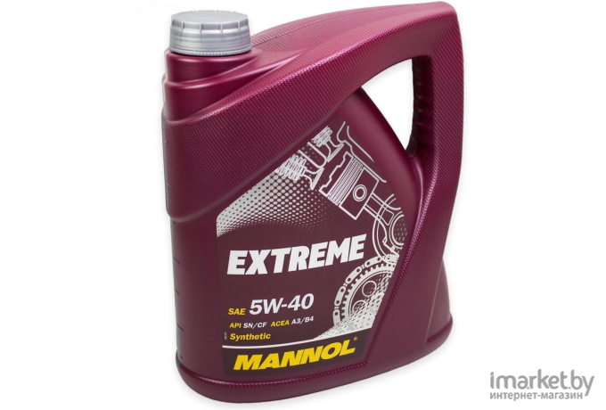 Моторное масло Mannol Extreme 5W40 SN/CF 4л [MN7915-4]