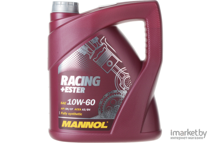 Моторное масло Mannol Racing+Ester 10W60 4л [MN7902-4]