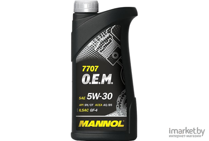 Моторное масло Mannol OEM 5W30 SN/CF 1л [MN7715-1ME]