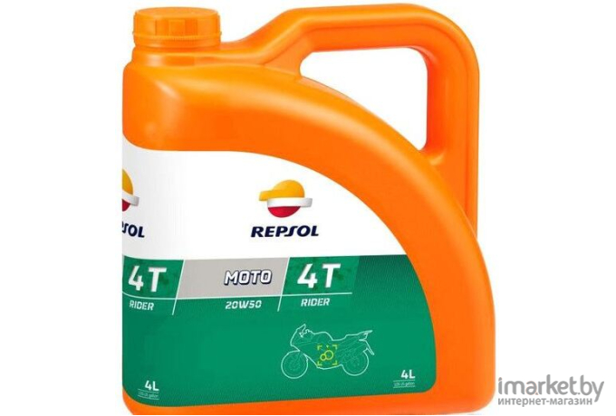 Моторное масло Repsol Moto Rider 4T 20W50 4л [RP165Q54]