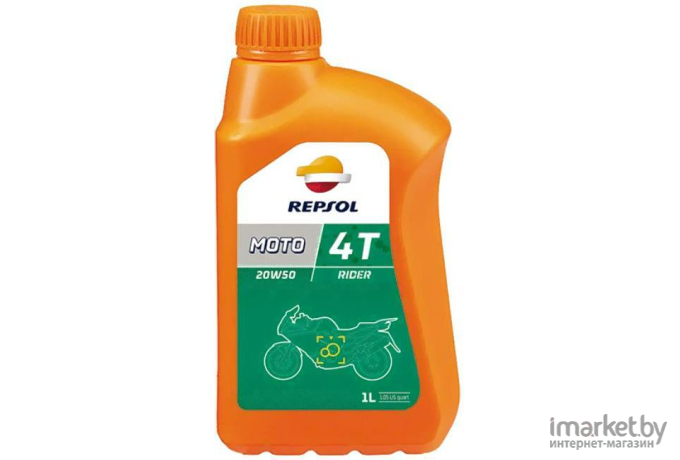 Моторное масло Repsol Moto Rider 4T 20W50 1л [RP165Q51]