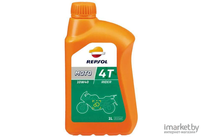 Моторное масло Repsol Moto Rider 4T 10W40 1л [RP165N51]