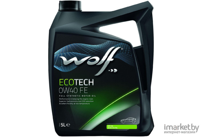 Моторное масло Wolf EcoTech 0W40 FE 5л [16106/5]