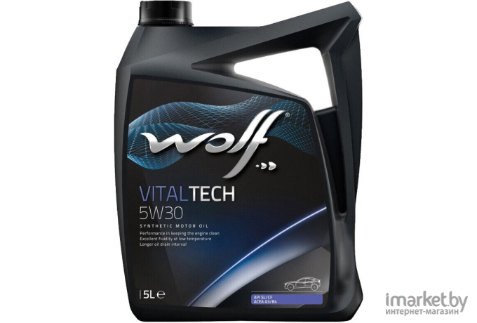 Моторное масло Wolf VitalTech 5W30 1л [14115/1]