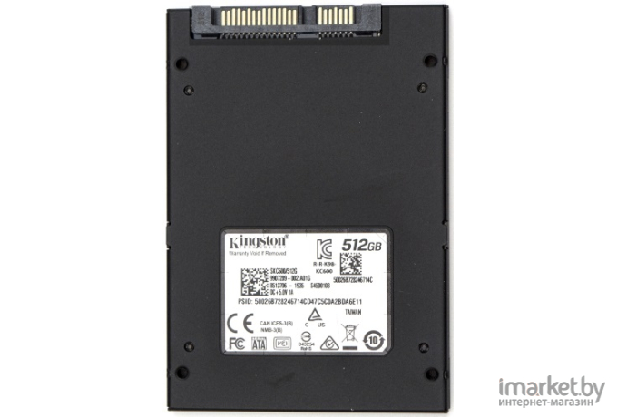 SSD диск Kingston 512G KC600 SATA3 [SKC600/512G]