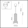 Потолочный светильник Odeon Light Afra 4741/5L