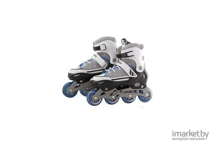 Роликовые коньки Atemi AJIS-1601 Abec7 р-р 27-30 серый