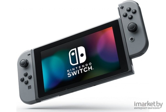 Игровая приставка Nintendo Switch HW HAD-S-KAAAA серый [045496452612]
