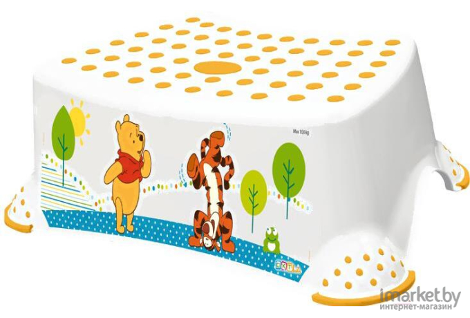 Табурет-подставка для детей Lorelli Winne The Pooh 1013035 White [10130350091]